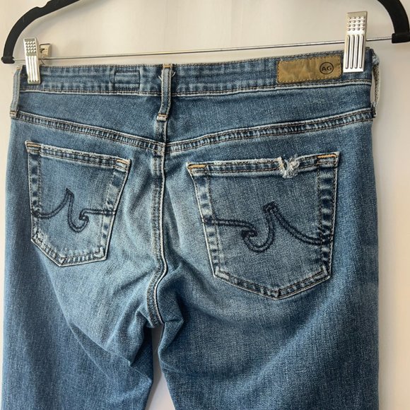 Ag ‘The Stilt’ Cigarette Distressed Medium Wash Jean - Picture 5 of 7